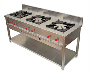 Commercial stainless steel Gas Stoves / Bhatti ludhiana punjab india
