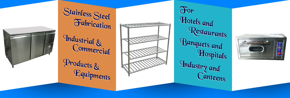 stainless steel racks - tables - food trolleys - commercial pizza ovens in ludhiana punjab india